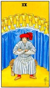 Nine of Cups Tarot Card Meanings