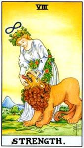 Strength and The Chariot Tarot Cards Together
